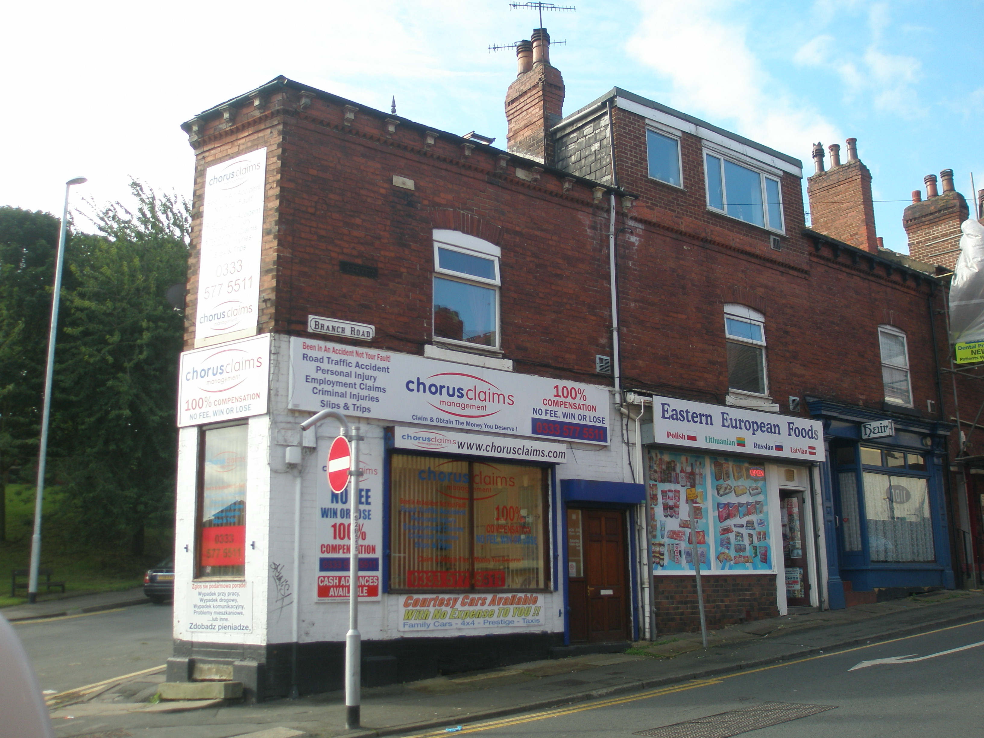 Shop Restoration, Armley, W. Yorks. Code L6 Architecture